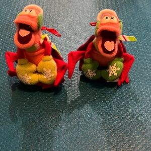 McDonald's Festive Red and Green Holiday Ornaments